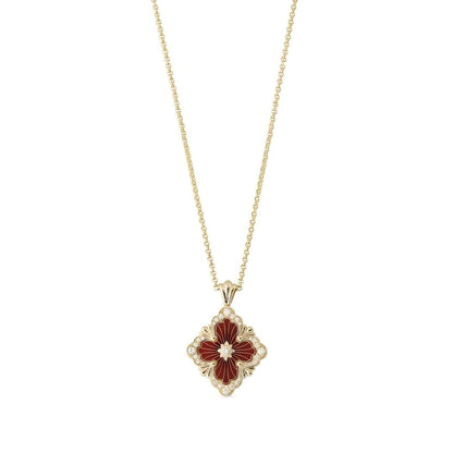 [LUCKY LOVE]OPERA TULLE ENAMEL NECKLACE