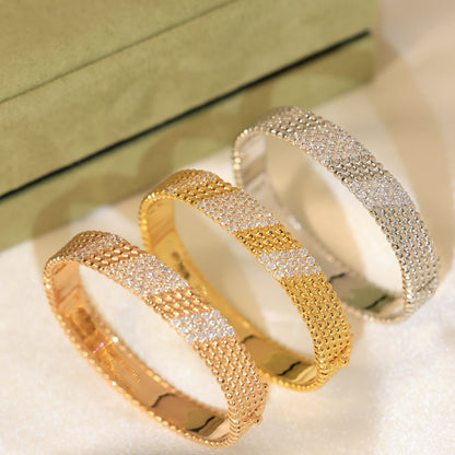 [LUCKY LOVE]  FIVE-ROW DIAMOND BRACELET