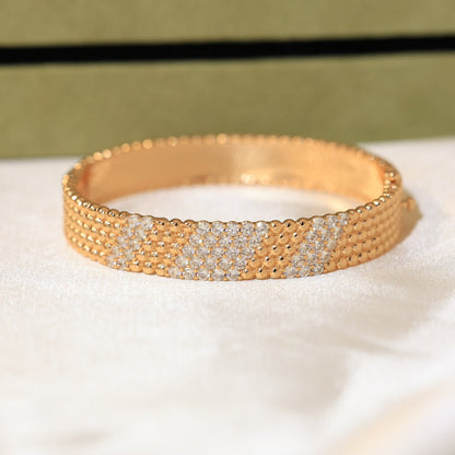 [LUCKY LOVE]  FIVE-ROW DIAMOND BRACELET