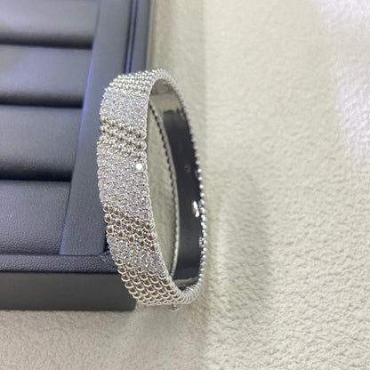 [LUCKY LOVE]  FIVE-ROW DIAMOND BRACELET