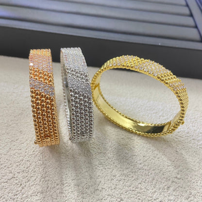 [LUCKY LOVE]  FIVE-ROW DIAMOND BRACELET