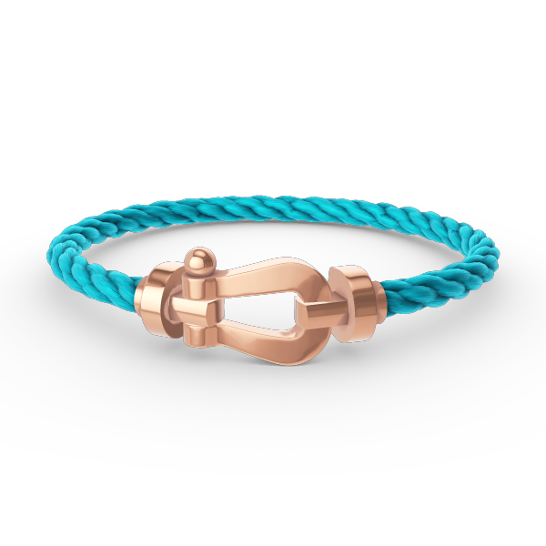 [LUCKY LOVE]FORCE LARGE HORSESHOE NO DIAMOND BRACELET ROSE GOLD
