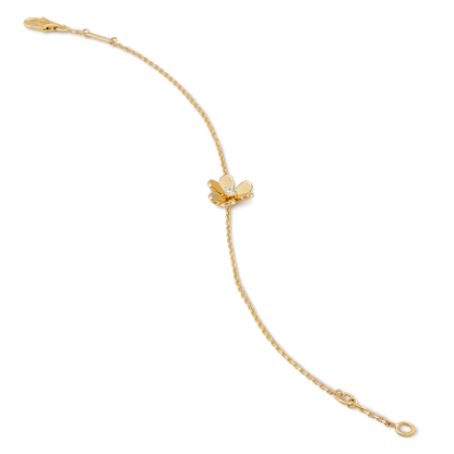 [LUCKY LOVE]FRIVOLE GOLD FLOWER BRACELET