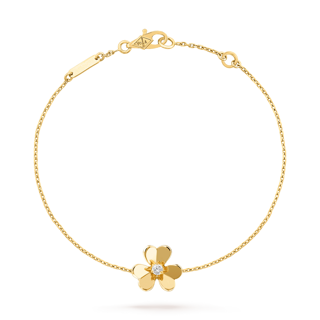 [LUCKY LOVE]FRIVOLE GOLD FLOWER BRACELET