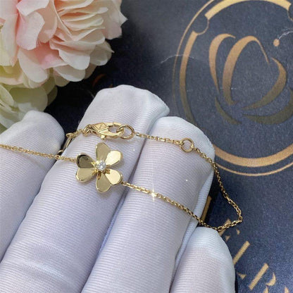 [LUCKY LOVE]FRIVOLE GOLD FLOWER BRACELET