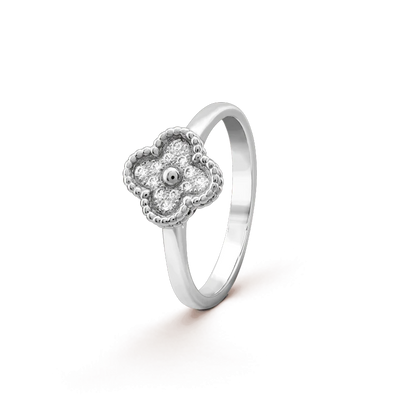 [LUCKY LOVE]CLOVER DIAMOND RING