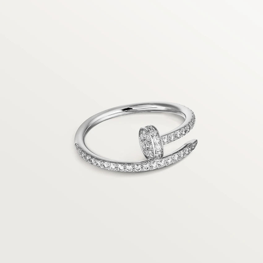 [LUCKY LOVE]JUSTE RING 1.8MM SILVER DIAMONDS