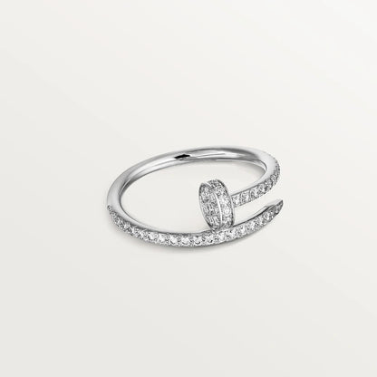 [LUCKY LOVE]JUSTE RING 1.8MM SILVER DIAMONDS